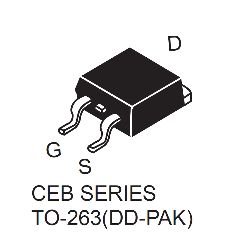CEB1310SL एन-चैनल एन्हांसमेंट मोड फील्ड इफेक्ट ट्रांजिस्टर मॉसफेट
